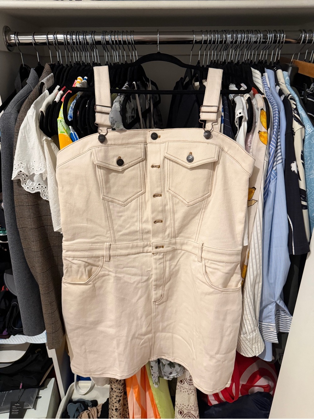 NWT Steve Madden Overall Dress Size 12